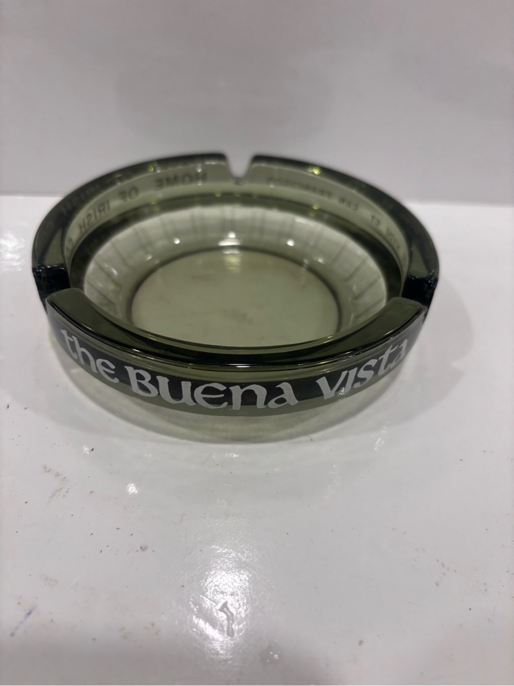 Vintage Buena vista cafe San Francisco glass ashtray-home of Irish coffee